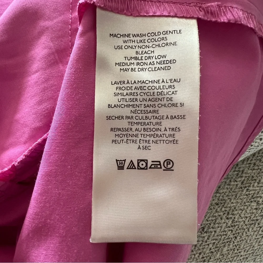 New Free People East Side Lace Up Mini Dress Pink Flower Power